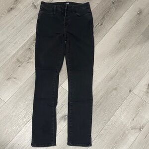 PAIGE Women's Classic Black Skinny Jeans